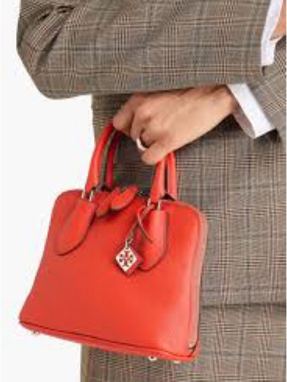 Tory Burch Mini Swing‎ Bag in Poppy Red - Picture 3 of 13